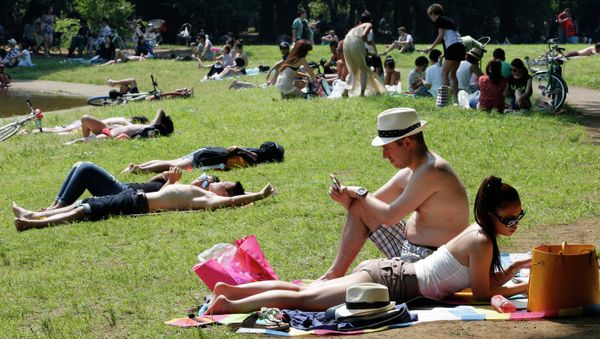 Ola de calor en Japón (archivo) Ola de calor en Japón (archivo) - Sputnik Mundo