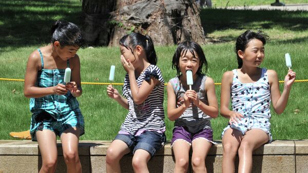 Ola de calor en Japón - Sputnik Mundo