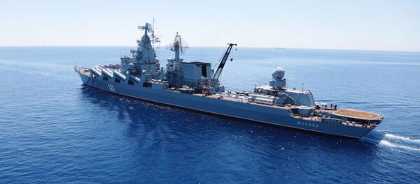 Crucero portamisiles Moskva - Sputnik Mundo