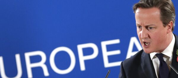 David Cameron, primer ministro de Reino Unido - Sputnik Mundo