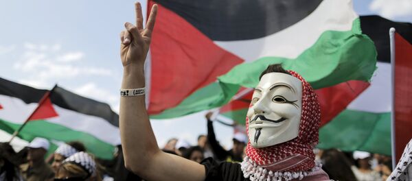 Manifestación de los árabes israelíes por el derecho de volver a sus casas dejadas tras la guerra de 1948 - Sputnik Mundo