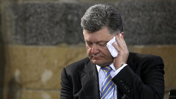 Petró Poroshenko, presidente de Ucrania - Sputnik Mundo