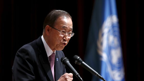 Ban Ki-moon, secretario general de la ONU - Sputnik Mundo