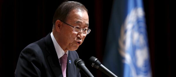 Ban Ki-moon, secretario general de la ONU - Sputnik Mundo