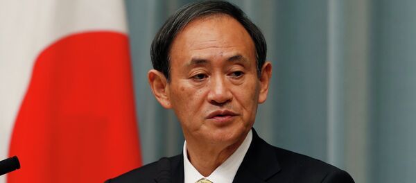 Yoshihide Suga, secretario general del Gobierno de Japón - Sputnik Mundo