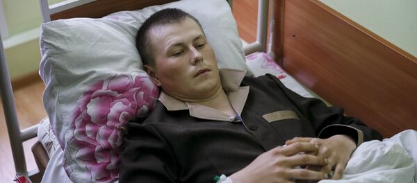 Alexandr Alexandrov, uno de los rusos detenidos en Donbás - Sputnik Mundo