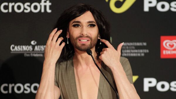 Conchita Wurst, cantante austríaco (archivo) - Sputnik Mundo