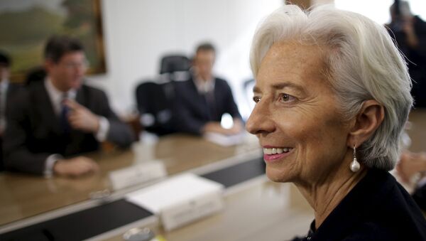 Christine Lagarde, directora del Fondo Monetario Internacional - Sputnik Mundo