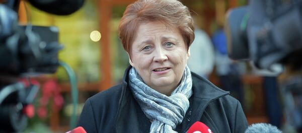 Laimdota Straujuma, primera ministra de Letonia - Sputnik Mundo