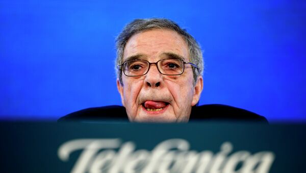 Presidente de Telefónica, César Alierta - Sputnik Mundo