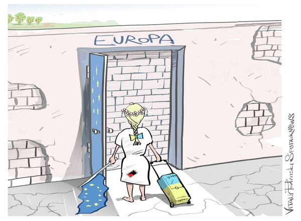 Ucrania a las puertas de Europa - Sputnik Mundo
