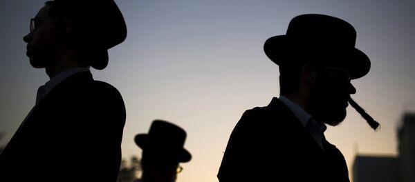 Judíos ultraortodoxos (imagen referencial) - Sputnik Mundo