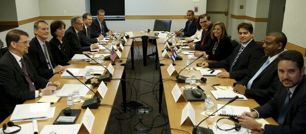 Negociaciones Cuba-EEUU en Washington Negociaciones Cuba-EEUU en Washington - Sputnik Mundo