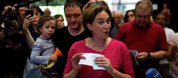 Ada Colau, cadidata de Barcelona en Comú - Sputnik Mundo