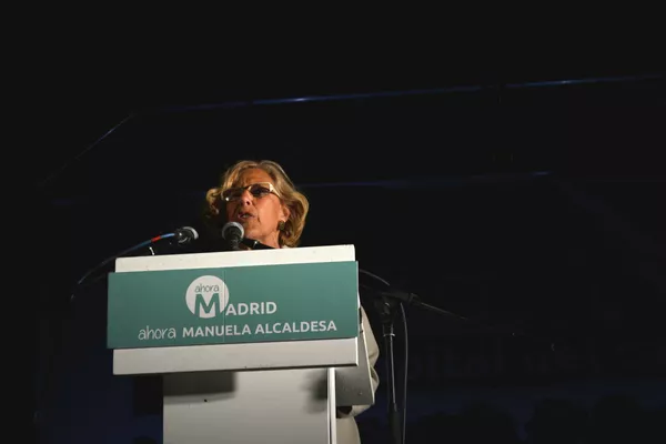 Manuela Carmena, la candidatura de Ahora Madrid Manuela Carmena, la candidatura de Ahora Madrid - Sputnik Mundo