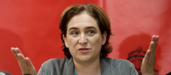 Ada Colau, candidata de Barcelona en Comú - Sputnik Mundo