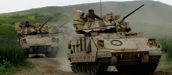 Soldados estadounidenses durante las maniobras de la OTAN en Georgia - Sputnik Mundo