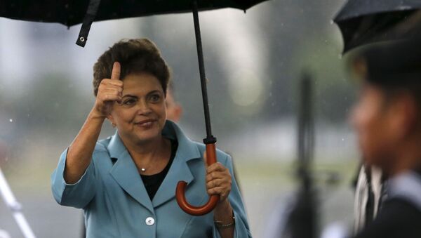 Dilma Rousseff, presidenta de Brasil - Sputnik Mundo