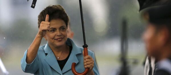 Dilma Rousseff, presidenta de Brasil - Sputnik Mundo