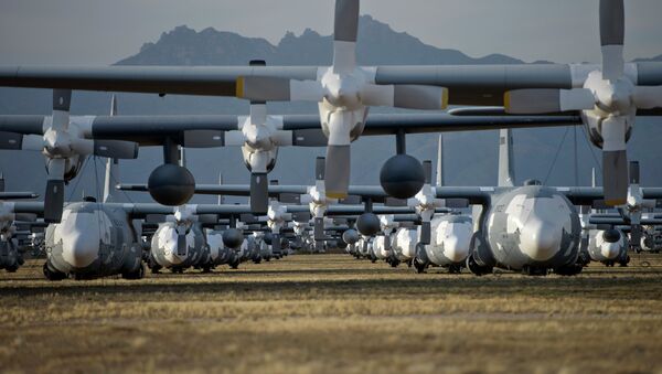 La base de la Fuerza Aérea estadounidense Davis-Monthan - Sputnik Mundo