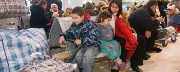 Refugiados ucranianos - Sputnik Mundo