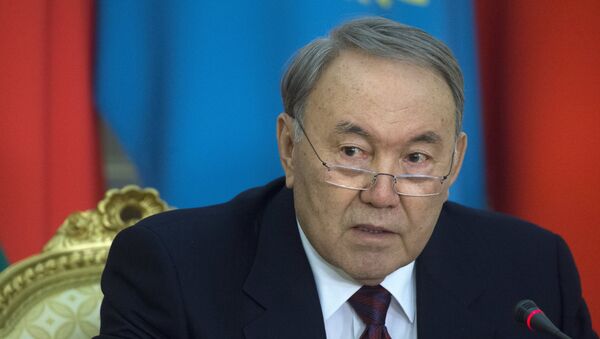 Nursultán Nazarbáev, presidente de Kazajistán - Sputnik Mundo