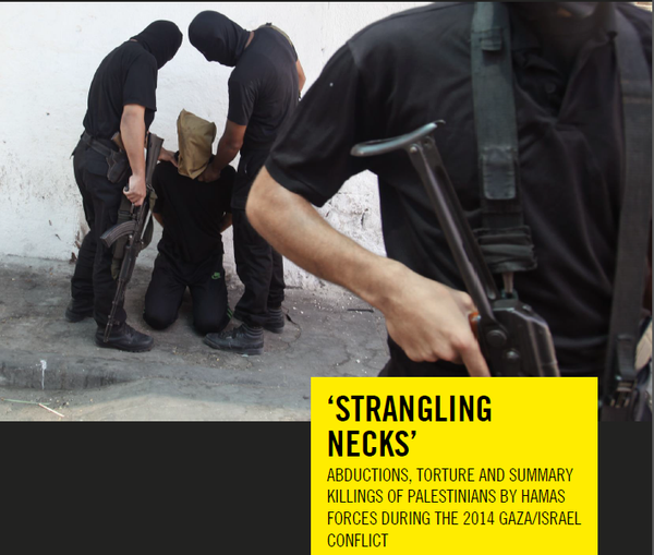 ‘Strangling Necks’ Abductions, torture and summary killings of Palestinians by Hamas forces during the 2014 Gaza/Israel conflict - Sputnik Mundo