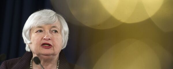 Janet Yellen, la secretaria del Tesoro de EEUU - Sputnik Mundo