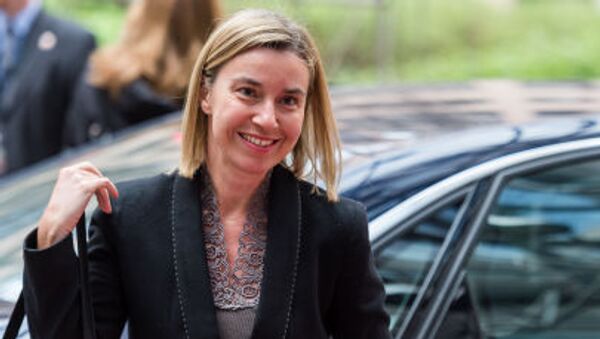 Federica Mogherini - Sputnik Mundo