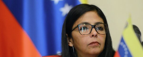 Delcy Rodríguez, ministra de Relaciones Exteriores de Venezuela - Sputnik Mundo