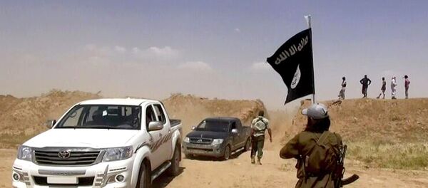 Militantes del grupo yihadista Daesh (archivo) - Sputnik Mundo