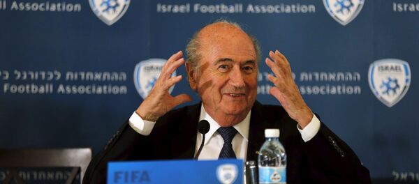 Sepp Blatter, presidente de la FIFA - Sputnik Mundo