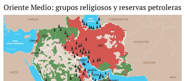 Religión y petróleo en Oriente Medio - Sputnik Mundo