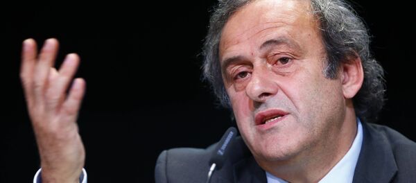 Michel Platini, presidente de la UEFA - Sputnik Mundo