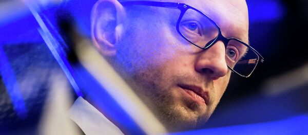 Arseni Yatseniuk, primer ministro de Ucrania - Sputnik Mundo