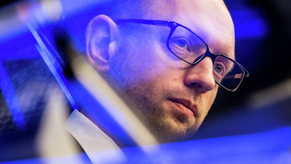 Arseni Yatseniuk, primer ministro de Ucrania - Sputnik Mundo