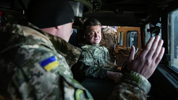 Petró Poroshenko, presidente de Ucrania - Sputnik Mundo
