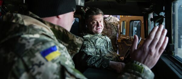 Petró Poroshenko, presidente de Ucrania - Sputnik Mundo