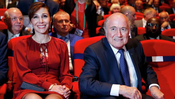 Joseph Blatter, presidente de la FIFA - Sputnik Mundo