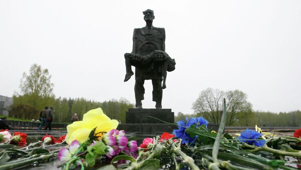 Monumento Jatín en la región de Vitebsk - Sputnik Mundo