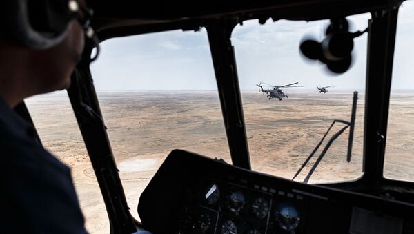 Helicópteros de la Fuerza Aérea rusa - Sputnik Mundo