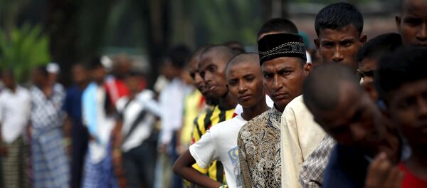 rohinyá migrants who arrived in Indonesia - Sputnik Mundo