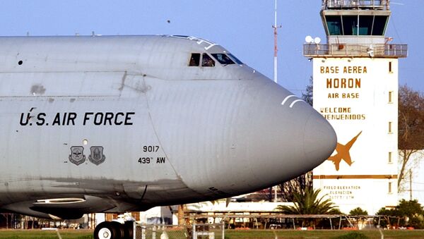 Aviones militares de EEUU en la base de Morón de la Frontera (Archivo) - Sputnik Mundo