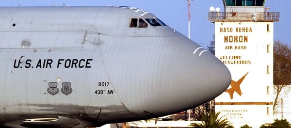 Aviones militares de EEUU en la base de Morón de la Frontera (Archivo) - Sputnik Mundo