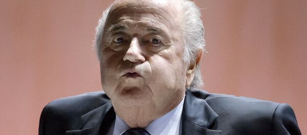 Joseph Blatter, presidente de la FIFA - Sputnik Mundo