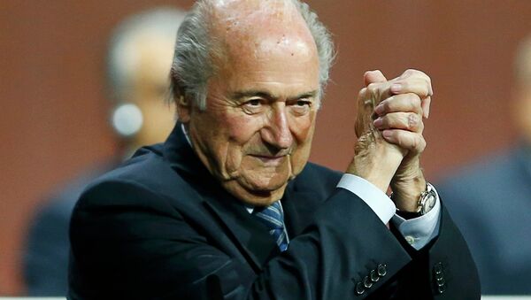 Joseph Blatter, presidente de la FIFA - Sputnik Mundo