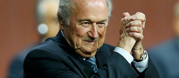 Joseph Blatter, presidente de la FIFA - Sputnik Mundo