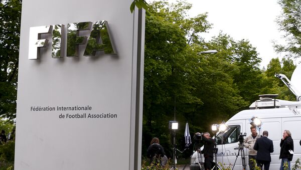 Entrada de la Federación Internacional de Fútbol - Sputnik Mundo