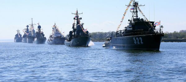 Buques de la Flota rusa del Báltico (Archivo) - Sputnik Mundo