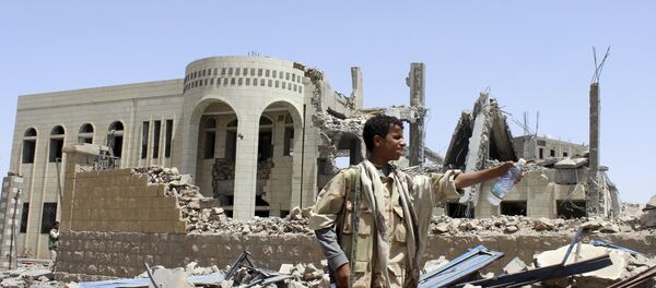 Militante del grupo de los hutíes Militante del grupo de los hutíes - Sputnik Mundo